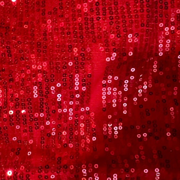 Swiftie Red Era fringe sequin Concert Party Dress - Picture 5 of 5